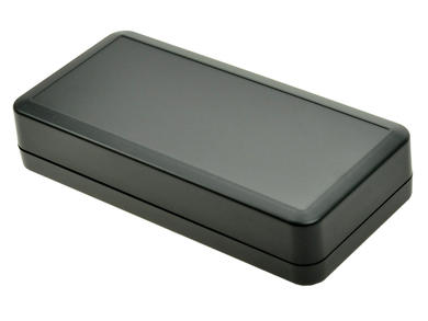 Enclosure; handheld; LC165H-N-D; ABS; 165mm; 80mm; 35mm; dark gray; RoHS; Takachi; 1 front panel