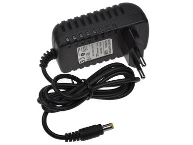 Power Supply; plug; EB1309; 9V DC; 1,5A; 13,5W; straight 2,1/5,5mm; black; 90÷264V AC; MW Power