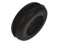 Grommet; PPE-12.5; pvc; black; 12,5mm; 16,0mm; with partition; RoHS