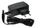 Power Supply; plug; ZSI12V1A DVE; 12V DC; 1A; straight 2,1/5,5mm; black