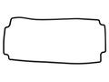 Gasket; G118SEAL; EPDM; Gainta; RoHS