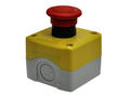 Przełącznik; bezpieczeństwa; przyciskowy; GB5K174; ON-OFF; grzybkowy; odkręcany; 1 tor; czerwony; bez podświetlenia; bistabilny; śrubowe; 5A; 600V AC; Greegoo