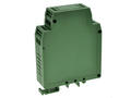 Enclosure; DIN rail mounting; DEGH-03P; polyamide; 79mm; 25mm; 105,8mm; green; Dinkle; -40...+105°C; RoHS; no gasket