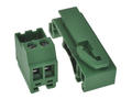 Connector; DIN rail mounted; pluggable r=5,08mm; 2EHDRD-02P; green; screw; 0,5÷2,5mm2; 12A; 300V; 2 ways; Dinkle; RoHS