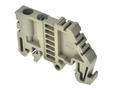 Locking element; for DIN rail terminal blocks; SS2; grey; Dinkle; RoHS