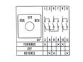 Switch; cam; rotary; LW26-20-M1-F/3P LOP; 3 positions; ON-OFF-ON; 60°; bistable; panel mounting; 3 ways; 3 layers; screw; 20A; 440V AC; nickel silver; 8mm; 48x48mm; 51mm; Howo; RoHS