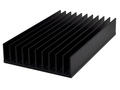 Heatsink; A5724/20; blackened; 200mm; ribbed; 0,71K/W; 124mm; 35mm; Kety; RoHS