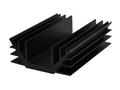 Heatsink; A4240/10; blackened; 100mm; U; 74mm; 30mm; Kety; RoHS