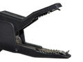 Crocodile clip; AK2B 2540 I / 972405100; black; 85mm; pluggable (4mm banana socket); 32A; 1000V; safe; nickel plated brass; Hirschmann; RoHS; AK-2540