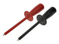 Test probe; PRUEF2600 972317100; black; 2mm; pluggable (4mm banana socket); 1A; 1000V; 94mm; safe; stainless steel; PP; Hirschmann; RoHS