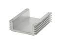 Heatsink; A4755/5; plain; 50mm; U; 10K/W; 40mm; 15mm; Kety