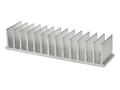 Heatsink; A4291/4; plain; 40mm; ribbed; 1,9K/W; 165,5mm; 35mm; Kety