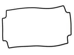 Gasket; G116SEAL; EPDM; Gainta; RoHS