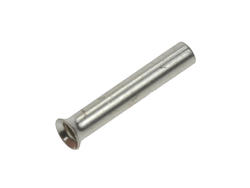 Cord end terminal; 8mm; ferrule; uninsulated; KRN07508; straight; for cable; 0,75mm2; crimped; 1 way