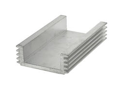 Heatsink; A4755/7; plain; 70mm; U; 8,1K/W; 40mm; 15mm; Kety