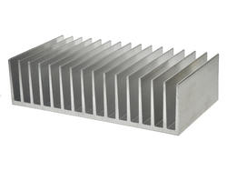 Heatsink; A6023/10; plain; 100mm; ribbed; 0,8K/W; 190,5mm; 50mm; Kety