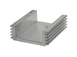 Heatsink; A4755/6; plain; 60mm; U; 8,9K/W; 40mm; 15mm; Kety