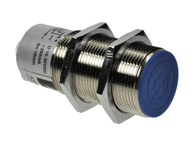 Sensor; inductive; ASP01-30S10DNC-2; NPN; NO/NC; 10mm; 10÷30V; DC; 200mA; cylindrical metal; fi 30mm; 55mm; flush type; M12 4pins connector; Aiks; RoHS