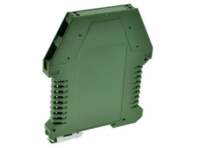 Enclosure; DIN rail mounting; DMEN-S2PGG; polyamide; 99mm; 12,5mm; 111,5mm; green; Dinkle; -40...+105°C; RoHS; no gasket