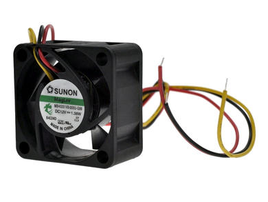 Fan; MB40201VX-000U-G99; 40x40x20mm; magnetic Vapo; 12V; DC; 1,4W; 18,35m3/h; 27,5dB; 0,12A; 8200RPM; 3 wires with rotation sensor; Sunon; RoHS; 4,5÷13,8V; 300mm