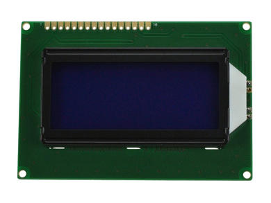 Display; LCD; alphanumeric; ABC016004A23-BLW-R; 16x4; Background colour: blue; LED backlight; 61,8mm; 25,2mm; AV-Display; RoHS
