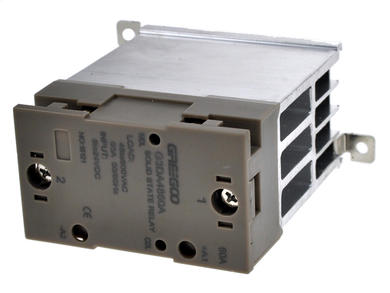 Relay; instalation; SSR; single phase; G3DA4860A; 6÷24V; DC; 60A; 48÷480V; AC; zero crossing; SCR output; DIN rail type; SPST NO; Greegoo; RoHS