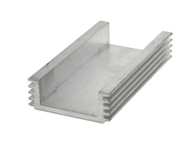 Heatsink; A4755/8; plain; 80mm; U; 7,8K/W; 40mm; 15mm; Kety