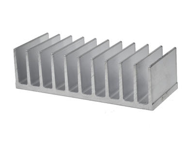 Heatsink; A5724/5; plain; 50mm; ribbed; 2K/W; 124mm; 35mm; Kety