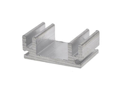 Heatsink; P22139/2; plain; 20mm; U; 20K/W; 30mm; 12mm; Firma Piekarz