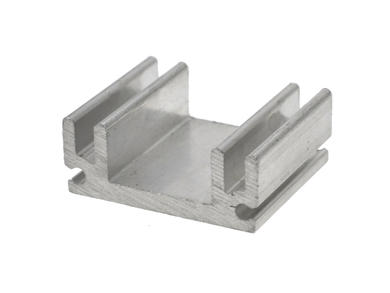 Heatsink; P22139/2,5; plain; 25mm; U; 18K/W; 30mm; 12mm; Firma Piekarz