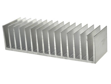 Heatsink; A6023/6; plain; 60mm; ribbed; 1,1K/W; 190,5mm; 50mm; Kety