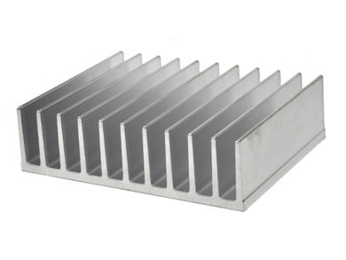 Heatsink; A5724/10; plain; 100mm; ribbed; 1,4K/W; 124mm; 35mm; Kety