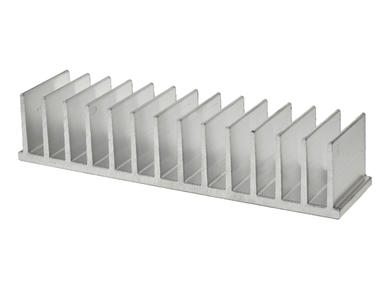 Heatsink; A4291/4; plain; 40mm; ribbed; 1,9K/W; 165,5mm; 35mm; Kety