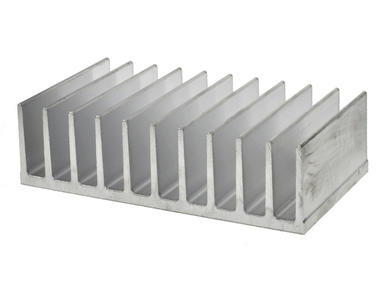 Heatsink; A5724/7; plain; 70mm; ribbed; 1,7K/W; 124mm; 35mm; Kety