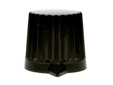 Knob; A1685540; 4mm; black; fi 14/11,5mm; 11mm; plastic