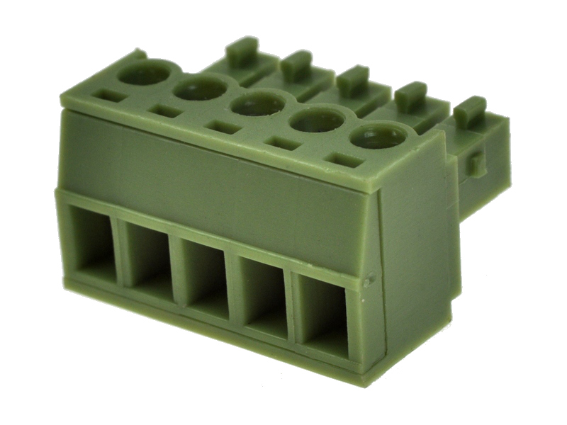 Terminal block; XY2500F-C-05P3.81; 5 ways - Electronic store - FIRMA ...