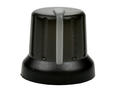Knob; N4; 6mm; gray; black; fi 16/12mm; 14mm; plastic; Elzar