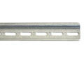 DIN rail TS35 with holes; SM35/1m; 1m; galvanised steel; gray; Ergom