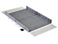 Enclosure; for instruments; desktop; G735; ABS; 300mm; 200mm; 75mm; dark gray; light gray ABS ends; Gainta; RoHS