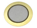 Piezoelectric buzzer; FT-G20T-3.6A1; dia. 20mm; 3,6kHz; surface mounted (SMD); extern driven; brass; diaphragm; 24nF