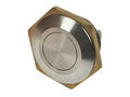 Switch; tact switch; push button; MSW-1601; OFF-(ON); 1 way; no backlight; momentary; na panel; 50mA; 16V DC; 16mm; IP54; Mitec; RoHS