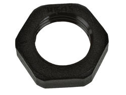 Nut; A8217.40; polyamide; black; M16; with metric thread; Agro; RoHS