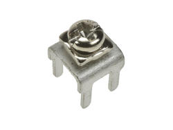 Connector; M3; screw; uninsulated; KSNM3; straight; through hole; screw; 1 way