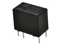 Przekaźnik; elektromagnetyczny miniaturowy; HFD23-012-1ZS (JRC23F); 12V; DC; 1 styk przełączny; 0,5A; 125V AC; 1A; 30V DC; do druku (PCB); Hongfa; RoHS