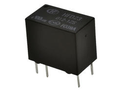 Relay; electromagnetic miniature; HFD23-012-1ZS (JRC23F); 12V; DC; SPDT; 0,5A; 125V AC; 1A; 30V DC; PCB trough hole; Hongfa; RoHS