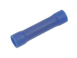 Connector; ferrule; insulated; 01114-BV2; blue; straight; for cable; 1,5÷2,5mm2; tinned; crimped; 1 way