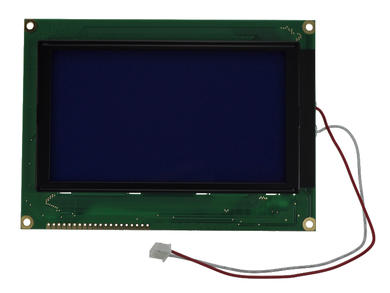 Display; LCD; graphical; WG240128B-TMI-TZ; white; Background colour: blue; LED backlight; 240x128; Winstar; RoHS