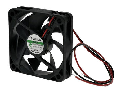 Fan; HA60151V4-000U-999; 60x60x15mm; magnetic Vapo; 12V; DC; 0,63W; 18,4m3/h; 14,5dB; 52mA; 2500RPM; 2 wires; Sunon; RoHS; 8÷13,8V; 300mm