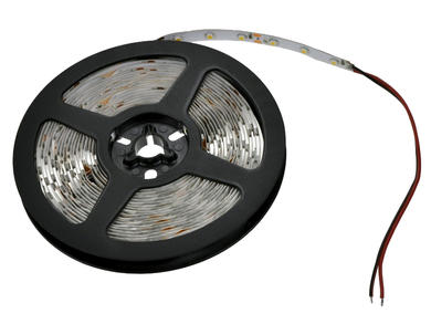 LED tape; TLBCIP20; white; 1300lm; 120°; 12V; 300 led; 8mm; IP20; 24W; (warm) 3000K; 3528 (PLCC2)