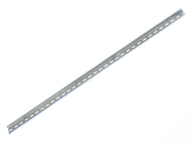 Szyna montażowa TS35 z otworami; SM35/65cm; 0,65m; stal ocynkowana; szary
